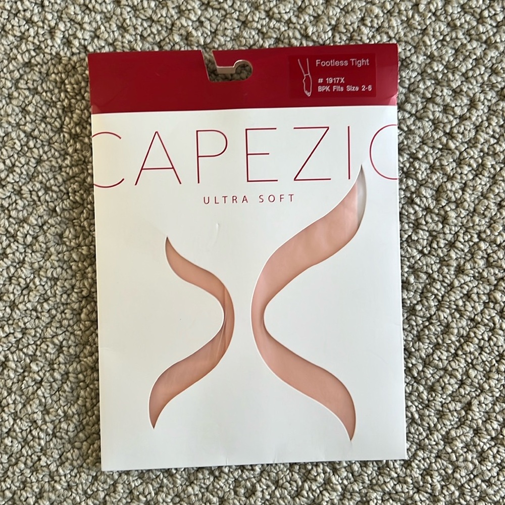 Capezio Footless Tights